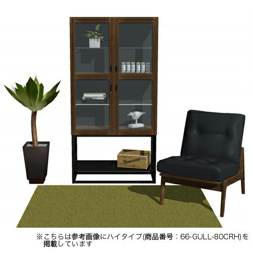 コレクションラック コレクションケース ロータイプ 幅80×奥行38×高さ128cm