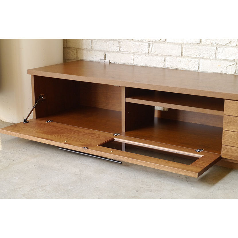 ローボード テレビボード 日本製 幅1665mm×奥行480mm×高さ365mm