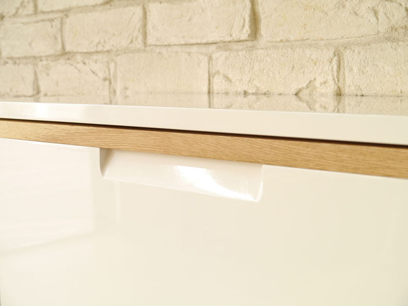 シューズボックス 完成品 幅688mm×奥行240mm×高さ840mm