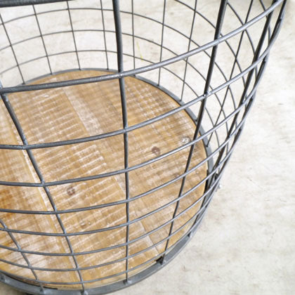 キャスター付き サイドテーブル 完成品 幅475mm×奥行475mm×高さ580mm