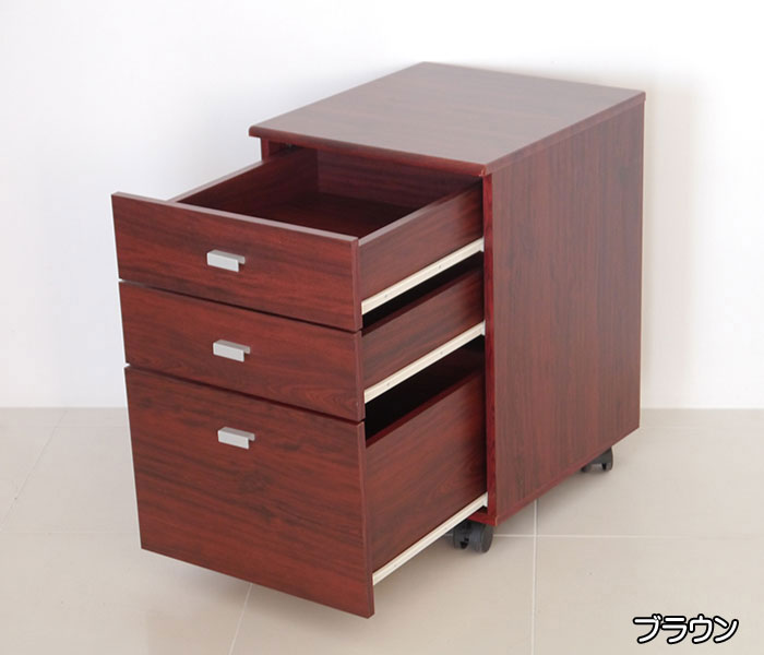 ワゴン 完成品 幅405mm×奥行405mm×高さ610mm