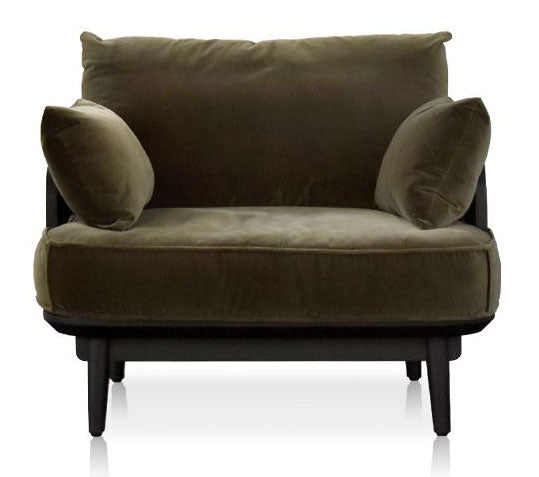 ソファ 1人掛け 完成品 幅900mm×奥行840mm×高さ800mm・床から座面380mm