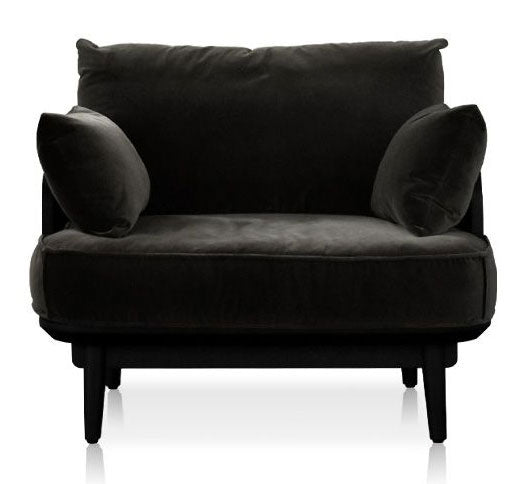 ソファ 1人掛け 完成品 幅900mm×奥行840mm×高さ800mm・床から座面380mm