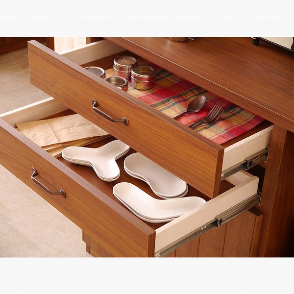 キッチンキャビネット 完成品 日本製 幅1039mm×奥行440mm×高さ1750mm