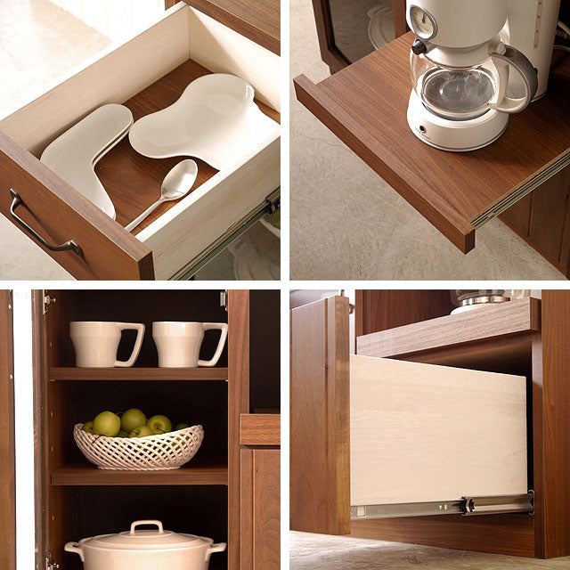 キッチンカウンター 完成品 日本製 幅807mm×奥行450mm×高さ850mm