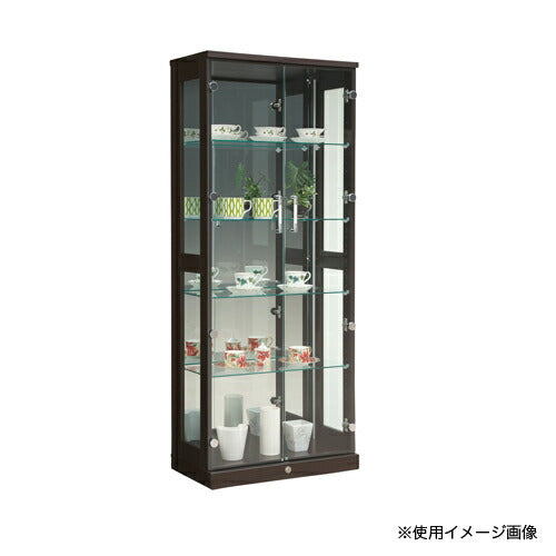 コレクションラック コレクションケース ハイタイプ 5段 幅64×奥行33×高さ160cm