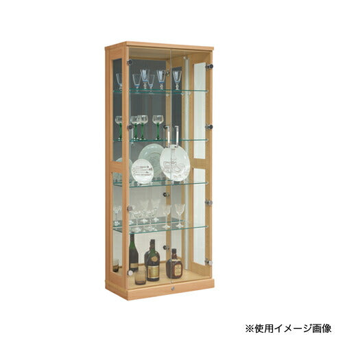 コレクションラック コレクションケース ハイタイプ 5段 幅64×奥行33×高さ160cm