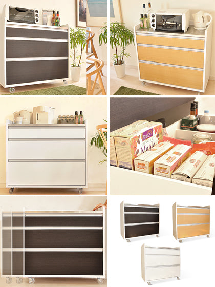 キッチンカウンター 完成品 日本製 幅923mm×奥行445mm×高さ885mm - 【公式】allecore(アレコレ) 家具インテリア・生活雑貨のオンライン通販