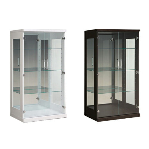 コレクションラック コレクションケース ロータイプ 4段 幅70×奥行46×高さ130cm