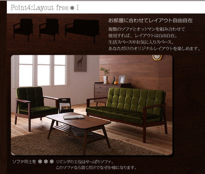 木肘レトロソファ MORNEY モーニー ソファ 2P 送料無料 - 【公式】allecore(アレコレ) 家具インテリア・生活雑貨のオンライン通販