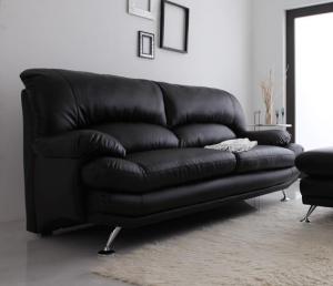 ハイバックソファ レザータイプ Liveral リベラル ソファ スチール脚 3P 送料無料 - 【公式】allecore(アレコレ) 家具インテリア・生活雑貨のオンライン通販