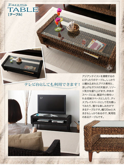 【新商品】アバカシリーズ Parama パラマ ローテーブル W120 送料無料