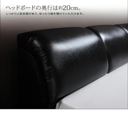 【新商品】組立設置付き モダンデザインフロアベッド MAD マッド プレミアムポケットコイルマットレス付き ダブル 送料無料