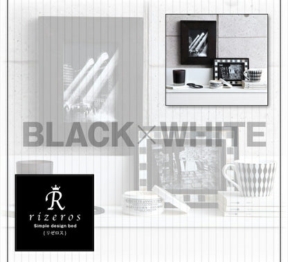 【新商品】組立設置付き 棚・コンセント付収納ベッド Rizeros リゼロス プレミアムポケットコイルマットレス付き クイーン(Q×1） 送料無料