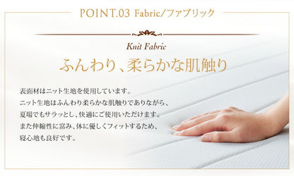 【新商品】日本人技術者設計 快眠マットレス　ホテルスタンダード ボンネルコイル EVA エヴァ シングル 送料無料