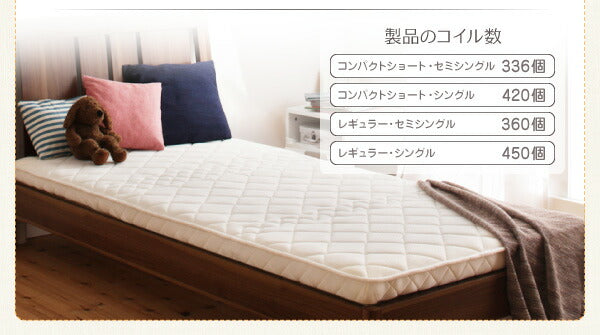 子どもの睡眠環境を考えた 安眠マットレス 薄型・軽量・高通気　ジュニア ポケットコイル EVA エヴァ セミシングル レギュラー丈 送料無料 - 【公式】allecore(アレコレ) 家具インテリア・生活雑貨のオンライン通販