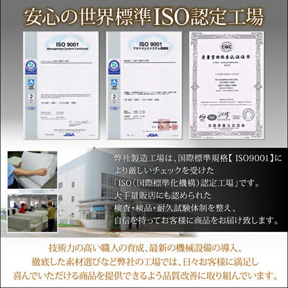 組立設置付き モダンデザイン・高級レザー・デザイナーズベッド Formare フォルマーレ 国産カバーポケットコイルマットレス付き セミダブル