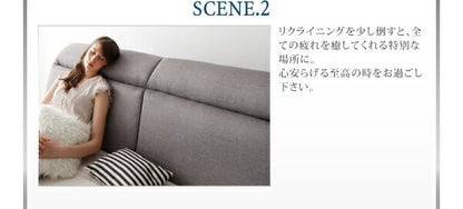 【新商品】組立設置付き リクライニング機能付き・モダンデザインローベッド Neptuno ネプトゥーノ ゼルトスプリングマットレス付き ダブル 送料無料