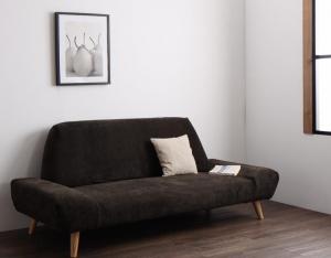 カバーリングモダンデザインローソファ epais エペ ソファ 3P 送料無料