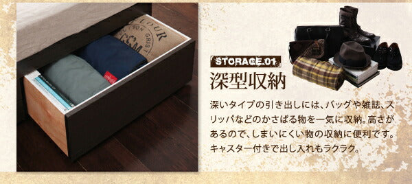 【新商品】フラップ棚・照明・コンセント付多機能チェストベッド Coleus コリウス 国産ポケットコイルマットレス付き セミダブル 送料無料