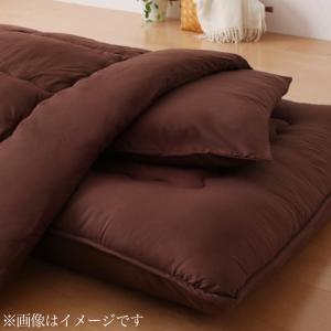 ボリューム布団6点セット FLOOR フロア 羊毛混タイプ シングル6点セット 送料無料