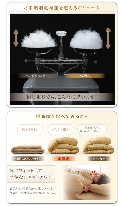 9色から選べる！　洗える抗菌防臭　シンサレート高機能中綿素材入り掛け布団 シングル 送料無料
