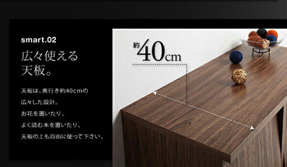 【新商品】シンプルモダンリビングシリーズ nux ヌクス 2点セット(フラップチェスト×2) 送料無料