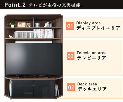 【新商品】ハイタイプコーナーテレビボード Nova ノヴァ 送料無料