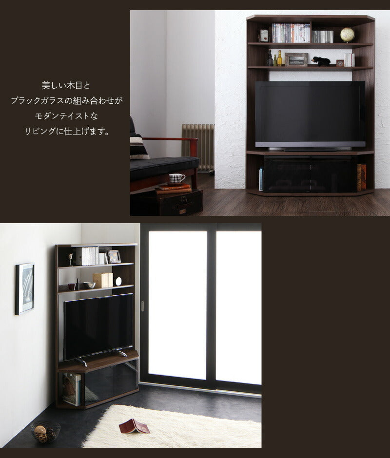 【新商品】ハイタイプコーナーテレビボード Nova ノヴァ 送料無料