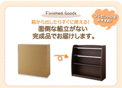 シンプルデザイン キッズ収納家具シリーズ CREA クレア 本棚 送料無料 - 【公式】allecore(アレコレ) 家具インテリア・生活雑貨のオンライン通販