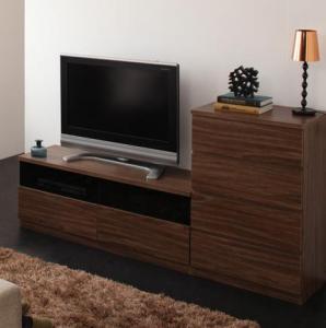 【新商品】シンプルモダンリビングシリーズ nux ヌクス 2点セット(テレビボード+チェスト) 送料無料