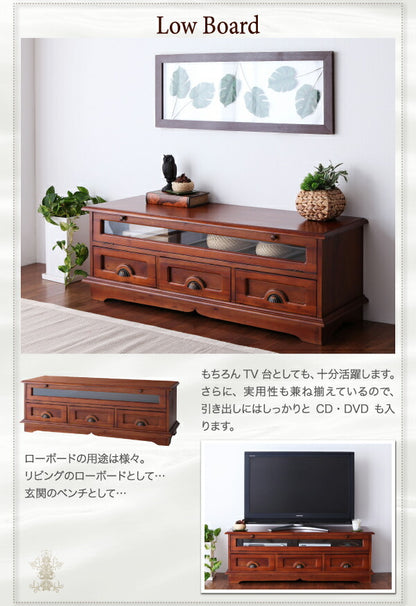 【新商品】アンティーク調アジアン家具シリーズ RADOM ラドム キャビネット 送料無料