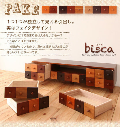 【新商品】天然木北欧デザインテレビボード Bisca ビスカ 幅89 送料無料