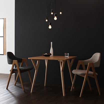 【新商品】組立設置付き 北欧モダンデザインダイニング ILALI イラーリ ダイニングテーブル W80 送料無料