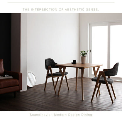 【新商品】組立設置付き 北欧モダンデザインダイニング ILALI イラーリ ダイニングテーブル W80 送料無料