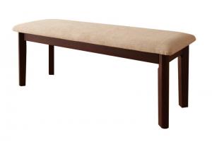 【新商品】組立設置付き 回転チェア付き 北欧デザインエクステンションダイニング Leafy リーフィ ベンチ 2P 送料無料