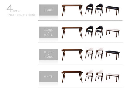 【新商品】北欧モダンデザインダイニング VILLON ヴィヨン ダイニングテーブル W140 送料無料