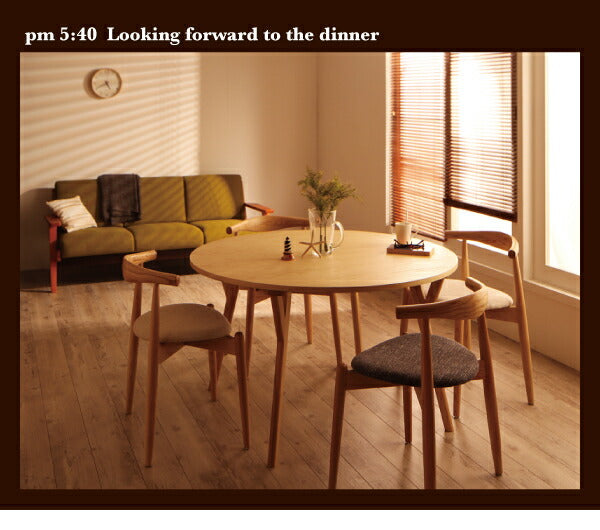 【新商品】組立設置付き デザイナーズ北欧ラウンドテーブルダイニング Rour ラウール 5点セット(テーブル+チェア4脚) ミックス 直径120 送料無料