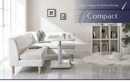 【新商品】モダン・リビングダイニングセット Cifra チフラ ダイニングテーブル 棚付天然木テーブル W130 送料無料