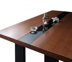 【新商品】組立設置付き モダンデザインダイニング Bistro M ビストロ エム ダイニングテーブル W150 送料無料