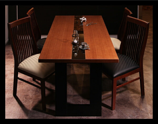 【新商品】組立設置付き モダンデザインダイニング Bistro M ビストロ エム 5点セット(テーブル+チェア4脚) W150 送料無料