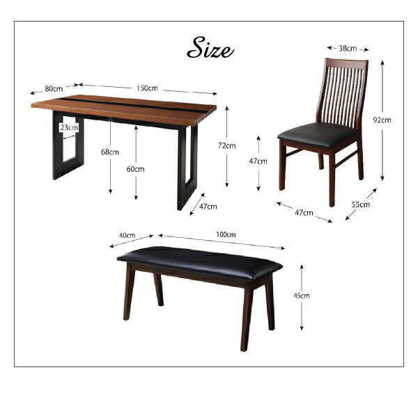 【新商品】組立設置付き モダンデザインダイニング Bistro M ビストロ エム ダイニングテーブル W150 送料無料