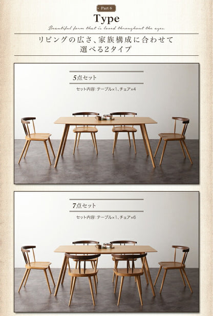 【新商品】組立設置付き アンティーク調ウィンザーチェアダイニング Chester チェスター ダイニングテーブル W160 送料無料