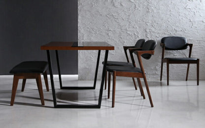 【新商品】組立設置付き デザインダイニングセット Carin カーリン ダイニングチェア 2脚組 送料無料