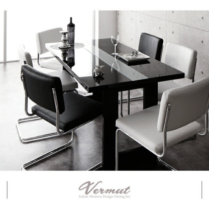 【新商品】組立設置付き イタリアン モダン デザインダイニングセット Vermut ヴェルムト ダイニングテーブル W150 送料無料