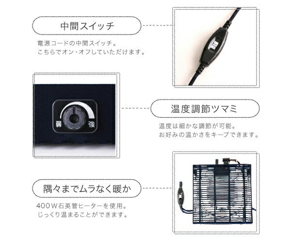 オーバル＆ラウンドデザイン天板リバーシブルこたつテーブル Paleta パレタ 円形(直径80cm) 送料無料