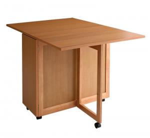 【新商品】天然木バタフライ伸長式収納ダイニング kippis! キッピス ダイニングテーブル W40-120 送料無料