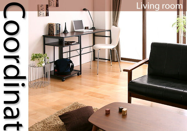 【新商品】シンプルスリムデザイン 収納付きパソコンデスクセット u-go. ウーゴ 専用別売品(シェルフラック) 50 送料無料