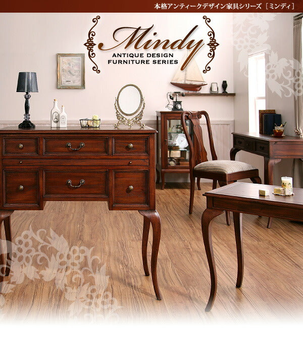 本格アンティークデザイン家具シリーズ Mindy ミンディ テーブル W60 送料無料