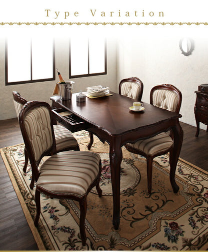 【新商品】ヨーロピアンクラシックデザイン アンティーク調ダイニング Salomone サロモーネ ダイニングチェア 1脚 肘あり アームタイプ 送料無料